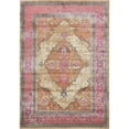 thumbnail image 1 of Unique Loom Aurora Transitional Rectangular Area Rug 7' x 10' Beige/Pink, 1 of 2