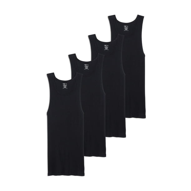 Buy KEX Black Round Neck Soft cotton Tank Top For Girl's Top Tank