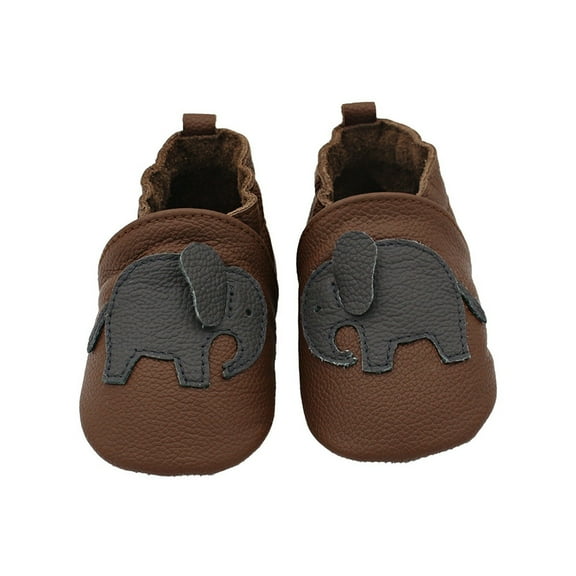 QHFBli Crawling Shoes Baby First Walking Shoes Slippers Crawling Shoes Baby Shoes Soft Leather with Shoes Girls 18-24 Months