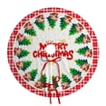 thumbnail image 2 of Decoraciones de Halloween, adornos de Halloween, regalos de Halloween, falda de árbol de Navidad, decoración de escena de fiesta navideña, delantal de base de árbol, decoración de tela de felpa, falda, 2 of 6
