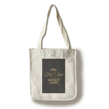 The Best Views Come After The Hardest Climbs - Breathless Paper Co. Artwork (100% Cotton Tote Bag -