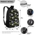 thumbnail image 3 of Uorisanigo Football Print School Backpack with Lunch Box Pencil Case Water Bottle Holder , 4 in 1 School Bag Set Kids for Travel Camping Outdoor Elementary Middle Travel Backpacks, 3 of 7