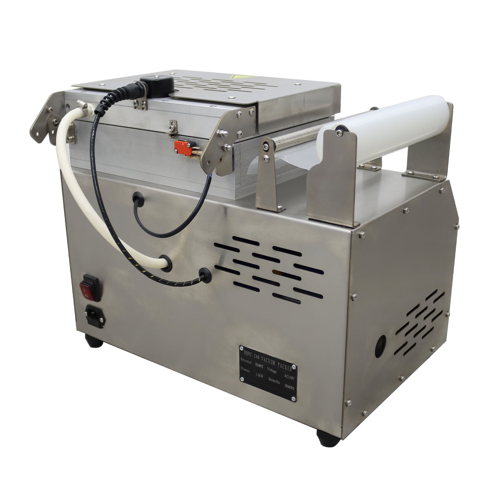 Bench Vacuum Sealer Machine 9.8inch Membrane Width Vacuum Close Fitting Packaging Machine 110V
