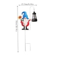 thumbnail image 3 of Solar Garden Gnome Stake, Outdoor Decorative LED Yard Light with Automatic Illumination, Weather Resistant Lawn Ornament for Garden Pathway Patio Courtyard Landscape Decor, 3 of 7