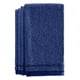 thumbnail image 1 of Juego de toallas con forma de dedo Creative Scents, azul, paquete de 4, 28 x 46 cm, 1 of 7