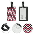 thumbnail image 3 of Unique Bargains 1 Pc Wave Pattern Luggage Tag for Travelling Pink, 3 of 5