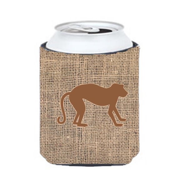 Singe Burlap et Brown Canette Ou Biberon Câlin