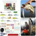 thumbnail image 4 of Lzvxtym Fishing Lures,Fishing Lures Kit,Fishing Bait Lure Set for Saltwater Freshwater,with Tackle Box,280Pcs, 4 of 9