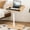 Natural Color, variant on PinkSheep Small Side Table End Table Accent Table Tray Table Mini Table Little Table for Living Room Small Spaces, Black, Height Adjustable