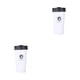 thumbnail image 2 of Taza de viaje duradera Wosthever de Acero inoxidable color blanco 500ml, 2 of 6