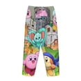 thumbnail image 5 of Kirby And The Forgotten Land Game Women's Pajama Pants Lounge Daily Novelty Cozy Sleep Bottoms Pants Sleepwear With Pockets, 5 of 8