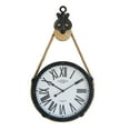 thumbnail image 1 of Brown Boat Pulley Metal Wall Clock, 1 of 1