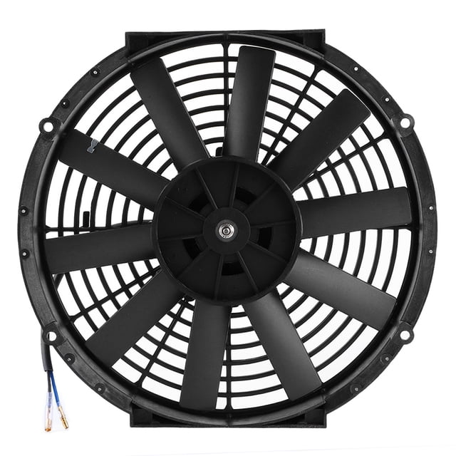 Radiator Fan,12in Pull/Push Car Radiator Auto Accessory Car Cooling Fan Quality You Can Trust