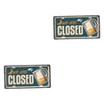 thumbnail image 1 of Naiovety Shabby Chic Metal Tin Sign Plaque Wall Plate Car Cafe Bar Poster Pub Art Tipo 70 2Conjunto, 1 of 1
