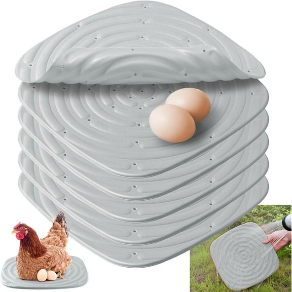 8 Pack Washable Chicken Nest Mats, Nesting Box Pads for Chickens Nesting Pads Chicken Nesting Boxes Chicken Bed for Chicken Coop Poultry Chicken Laying Boxes Chicken Coop Accessories