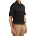 thumbnail image 4 of Mafoose Men's Tall Dri-Mesh Polo Black Large Tall, 4 of 5
