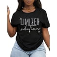 thumbnail image 4 of [2025 New Model]Hilinker Women's Funny Graphic Tees Casual Loose Summer Cute Tops Short Sleeve T ShirtsHip-hop street style, 4 of 10