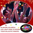 thumbnail image 4 of Paquete de 24 anillos con iluminación LED de Leyndo que brillan para Halloween, 4 of 7