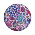 thumbnail image 2 of Gaeub Cute Nautical 14-17in Tire Cover, Spare Tire Cover, for Camper Caravan, Trailer, Car, Truck, SUV, Jeep - 14 inch, 2 of 9