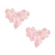thumbnail image 1 of Jumpingount Piedra de cristal rosa resistente al desgaste, apariencia exquisita, hermosa piedra preciosa Manual, decoración del hogar, joyería cuidado de los oídos Tipo 1, 1 of 2