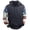 Navy, variant on ZVNAΖH Men's Vintage American Flag Print Hoodie, Long Sleeve Retro Pullover with Drawstring Hood and Kangaroo Pocket, M-3XL