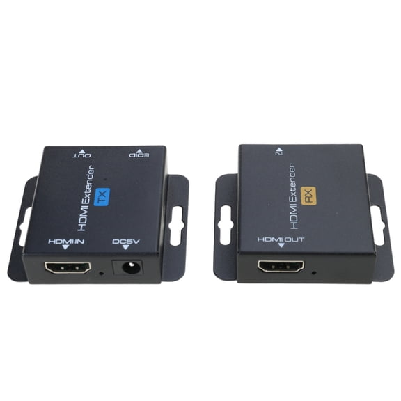 WINDLAND HDMI-compatible Signal Extender Cat5/6 Ethernet Extender 1080P- up to 60meters Non-Delay for PC TV HDTV