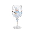 thumbnail image 2 of Christmas 3D Wine Glass Collection Gift Box Set, Decorative Raised Christmas Wine Glass with Snowflake Stem, Santa Tree Wreath Snowman Reindeer Holiday Drinkware and Table Decor, 2 of 7