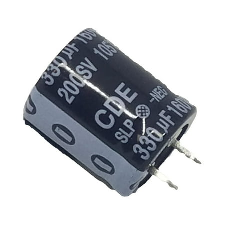 

PACK OF 2 SLP331M160A1P3 SNAP-IN Capacitance:330 F Voltage Rating:160V Product Range:CAP Series Lifetime @ Temperature:3000 hours @ 85 C Capacitance Tolerance: 20%
