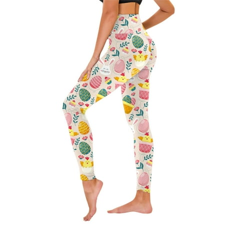 Womens Pants Easter Print Cotton Maternity Underwear Leggings Sports Leggings Long Cotton Underwear Women Womens Comfortable Pants Deer Leggings for Women Plus Size
