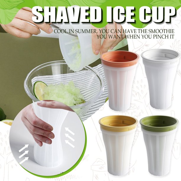 WGOUP Ice Sand Ice Maker Summer Homemade Ice Drink Kneading Cup Fruit