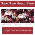 thumbnail image 2 of Clear Plastic Tablecloth Protector Heavy Duty Vinyl Table Cover Oil Proof Wipeable for Indoor Outdoor Dining Table Use(x Square), 2 of 7