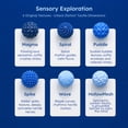 thumbnail image 5 of 12PCS Magnetic Fidget Balls with Storage Case, Silicone Fidget Toys for Adults & Teens, Quiet Desk Stress Relief, Blue, 5 of 6