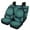 Green Mandala, variant on Pzuqiu Green Mandala Car Seat Cover 4 PCS ,Car Front Seats and Rear Bench Cove Universal Vehicle Seats Cushion Pad Mat Automotive Interior Protection Accessories