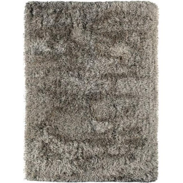 Amer MET30811 8 x 11 in. Metro Collection MET-3 Design Shag Graphite, Sand