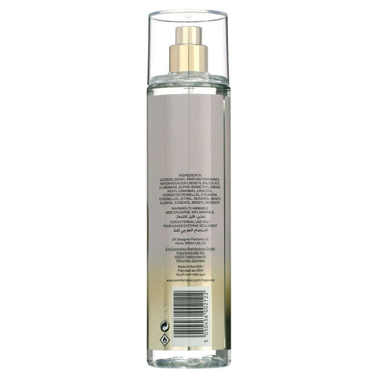 Jlo body spray hot sale