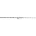 thumbnail image 4 of Real 14kt White Gold 1.1mm Singapore Chain; 16 inch; for Adults and Teens; for Women and Men, 4 of 5