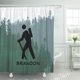 thumbnail image 1 of Cortina de Ducha ABPHQTO para Deportes Senderismo Sjasissportsspace 150x180 cm, 1 of 1