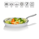 TECHEF - CeraTerra 12\ Ceramic Nonstick Wok/Stir-Fry Pan With Glass Lid Ptfe Pfoa Free Ceramic Exterior Interior Made Korea 12 In Lid E1b6eafd B805 45f6 A690 201e643215cc.3898648d2a289660e348ca809cd62e92