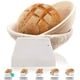 thumbnail image 2 of Juego Redondo, 4 Cestas de Levadura para Pan Y Masa de Pan, Cesto de Fermentación Banneton con Lino Inserto, 2 of 8