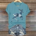 thumbnail image 4 of Hvyesh Women 2026 Casual T Shirts Summer Short Sleeve Round Neck Tops Comfy Loose Blouse Tee, 4 of 4