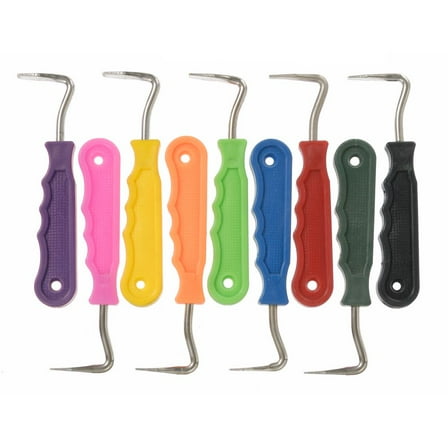 Tough 1 Metal Hoof Pick, Red