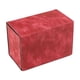thumbnail image 1 of Caja para cartas de baraja, porta cartas, estuche, estuche grande para cartas coleccionables, almacenamiento de cartas rojo, 1 of 9