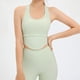 thumbnail image 2 of Top deportivo de fitness con forma de I y espalda de belleza para yoga, ropa interior deportiva para correr con cuello halter, 2 of 5