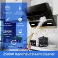 thumbnail image 4 of 2500W High Pressure Steam Cleaner High Temperature Pressurized Steam Cleaning Machine 1100ml 3 Bar Portable Handheld Steam Cleaners with 3 Brush Heads for Home Use / Car Detailing, 4 of 9