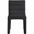 thumbnail image 5 of Meridian Furniture Kai Black Boucle Fabric Dining Chair, 5 of 10