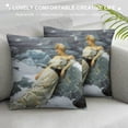 thumbnail image 3 of Orinice Snow Rock Graphic Decorative Pillow Cover for Home Couch Living Room Sofa, Winter Short Plush 1PC 22x22in, 3 of 5