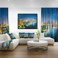 thumbnail image 3 of Design Art Coloré New York City Vue Panoramique  Sur Toile Encadrée, 3 of 5