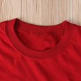 thumbnail image 3 of Conjuntos de ropa de manga larga con camiseta de Papá Noel y pantalones a rayas para bebés y niñas de Navidad, 3 of 5