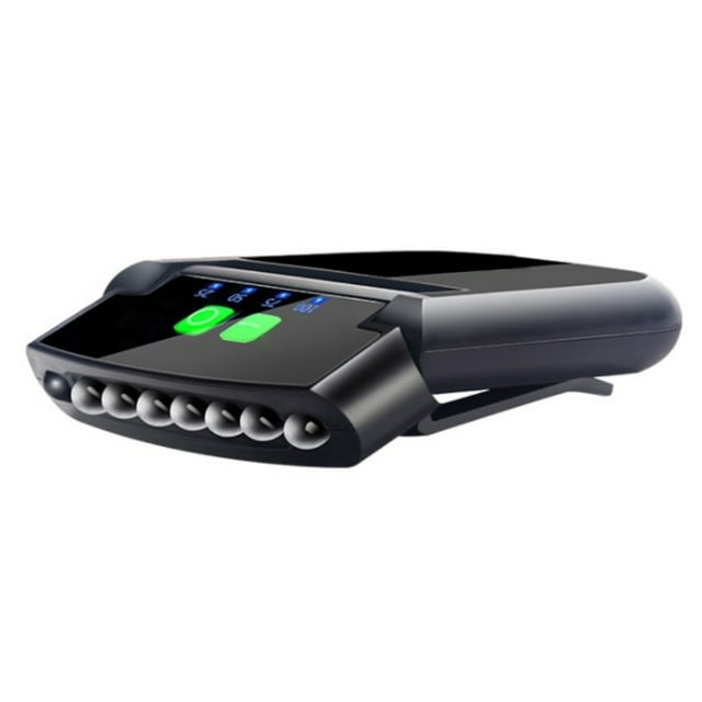 Linterna frontal con clip para sombrero, recargable por USB, 6 LED, luz LED de inducción para pesca, camping y viajes.
