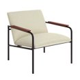 thumbnail image 1 of Sauder Boulevard Café Lounge Chair, Ivory, 430882, 1 of 6